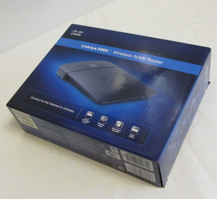 Маршрутизатор (роутер) Cisco Linksys E900 Wireless-N300 беспроводной