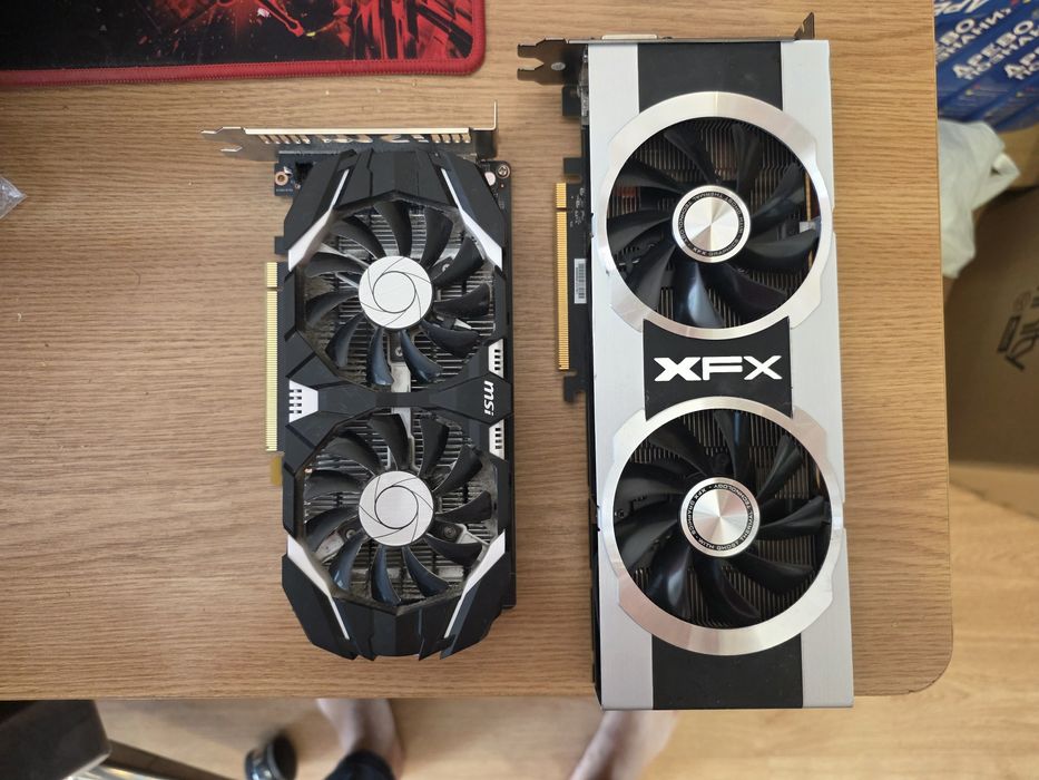 Продам відеокарти  Gtx 1050Ti OC, XFX R7970