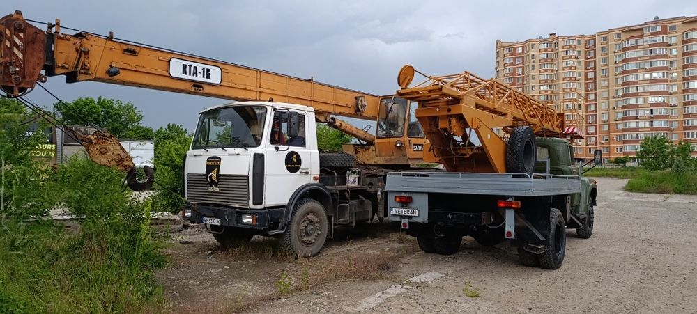 Услуги автовышки АП17, услуги автокрана 16т 21м стрела
