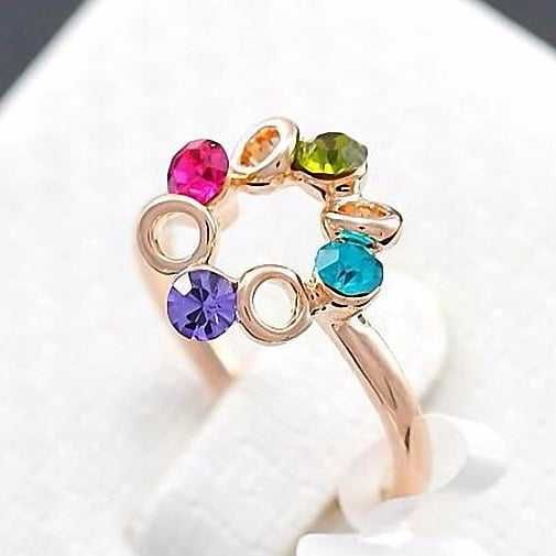 conjunto de aneis em aço novos