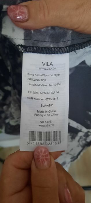 Bluzka Vila roz. M