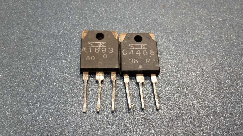 Транзистори  2SA1693 2SC4466, оригінал.