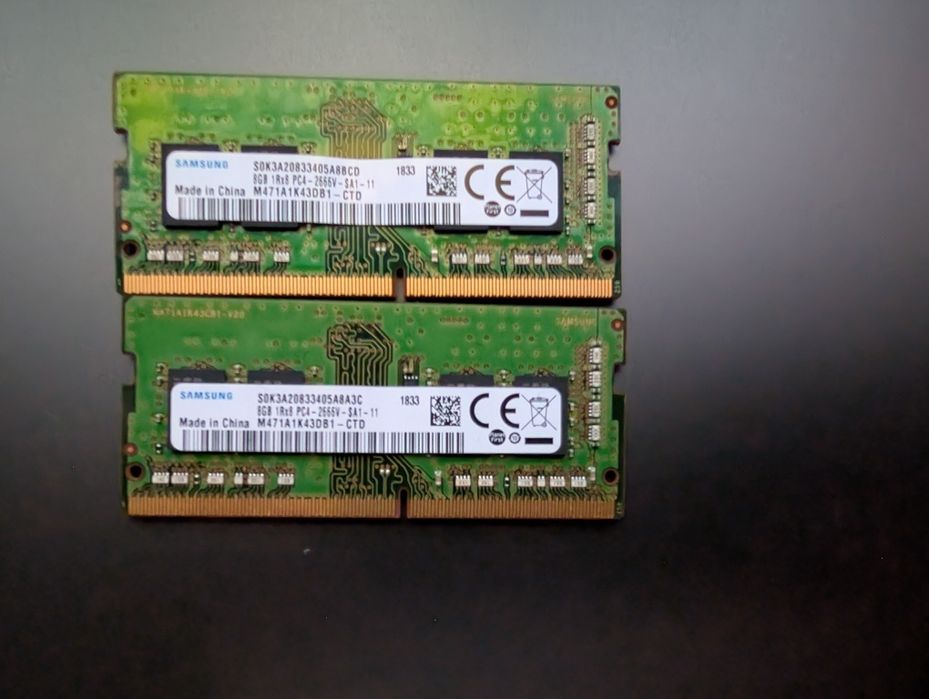 DDR4 SODIMM 16Gb(2x8)2666,CL19