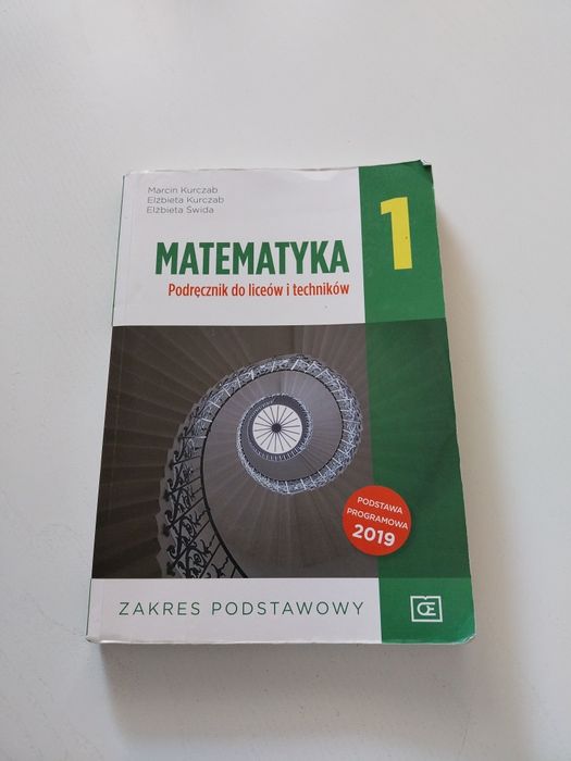 Matematyka 1 zakres podstawowy, liceum I technikum