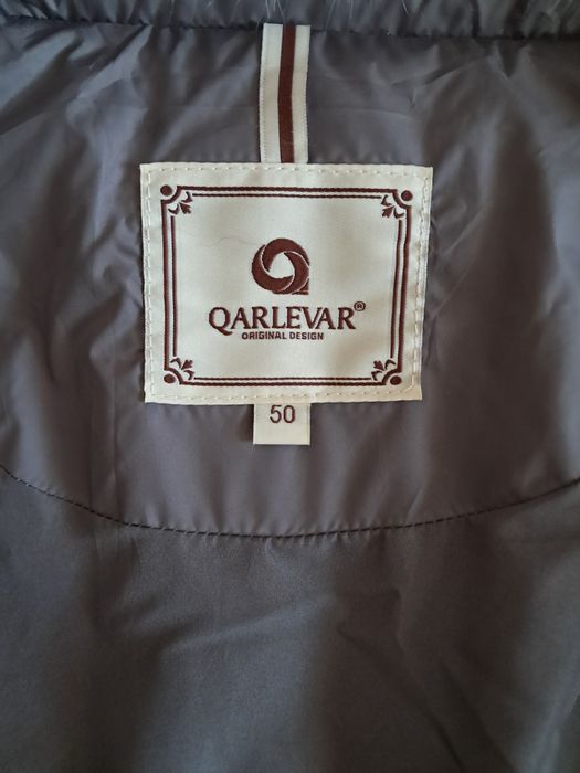 Зимняя курточка QARLEVAR ,Турция, воротник песец .