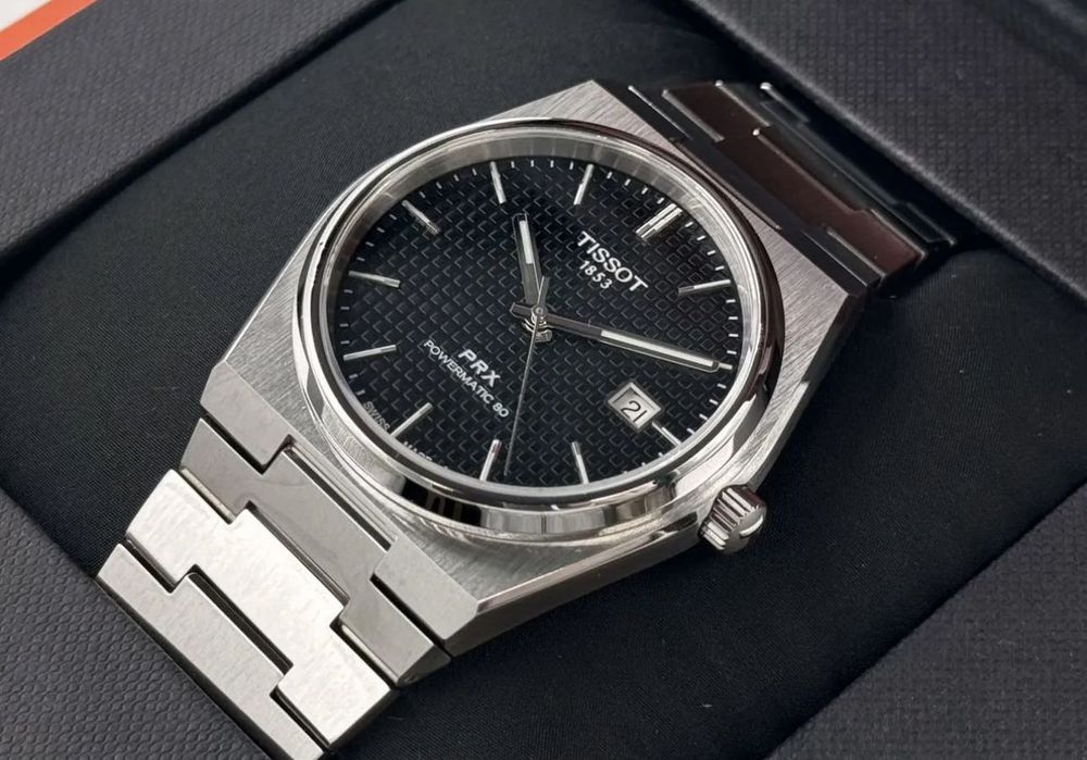 Механические премиум часы Tissot PRX 1853 Powermatic