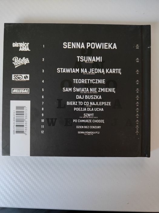 Jano PW Senna Powieka płyta CD