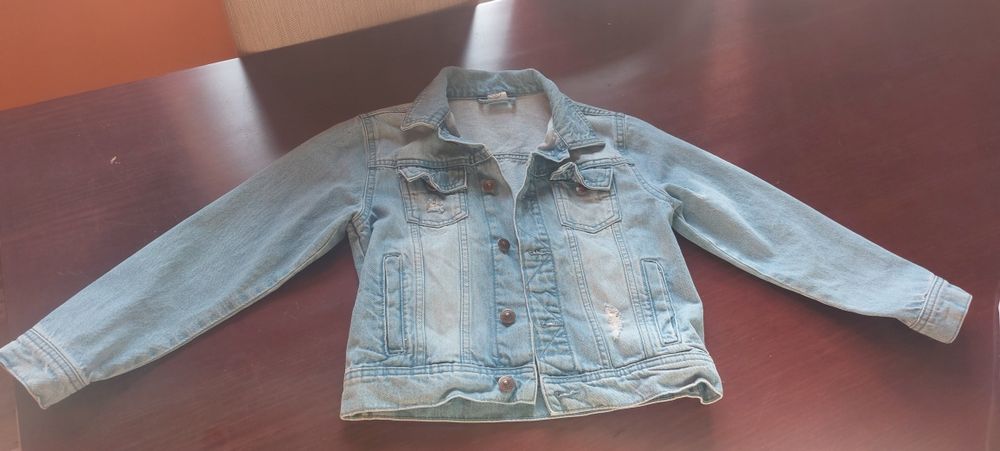 Kurtka dzinsowa rozm 128
