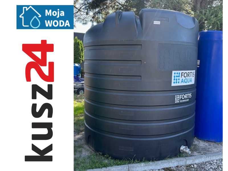 Zbiornik do wody 10000  FORTIS AQUA na wodę wode  dostawa  od ręki