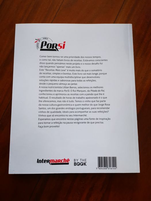 Livro de receitas por si com portes de envio incluídos