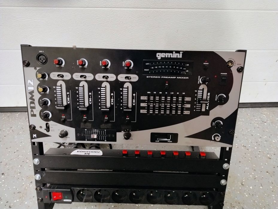 Mikser DJ Gemini PDM 12 rack 19"