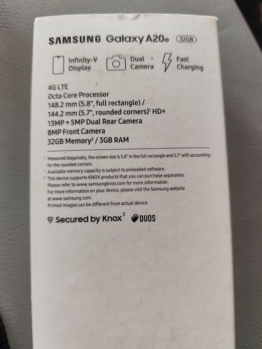 Samsung Galaxy A20e na caixa original [oferta de carregador]