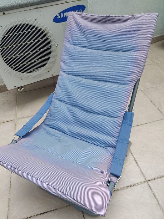 Cadeira pano dobrável