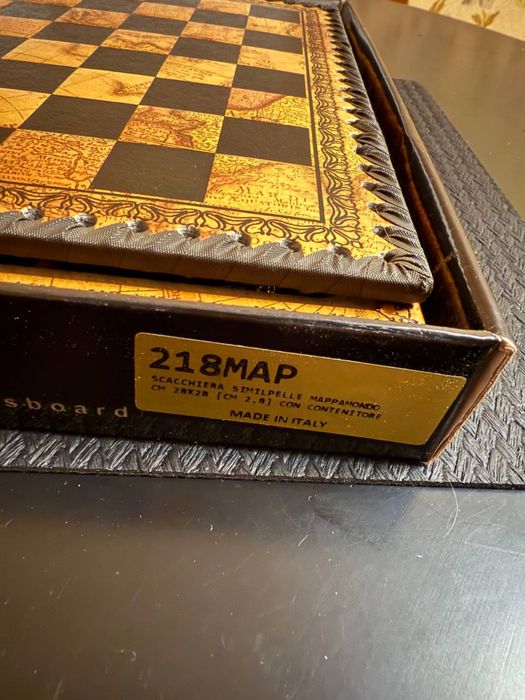 Шахмати Італія, оригінал на 5+