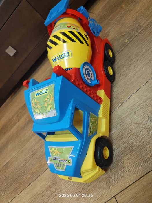 Duża betoniarka Wader jak nowa