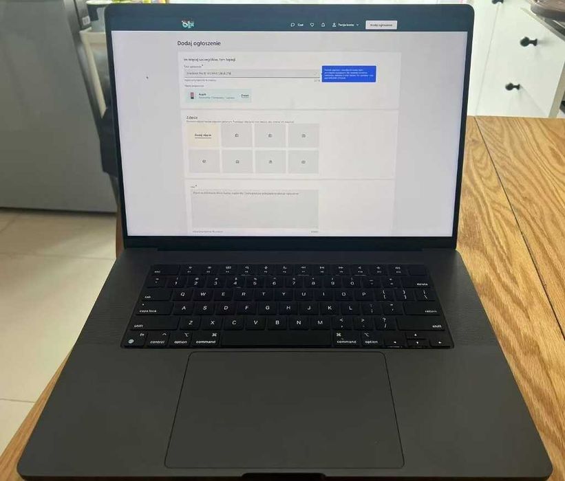 MacBook Pro 16" M3 Max 128GB 2TB z Apple Care+ do listopada 2026