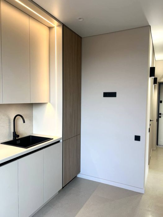 Двокімнатна CREAMY apartment у ЖК Нові метри