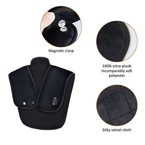 NOVO!  Massagem Elétrica Pescoço, Ombro, costas c CALOR