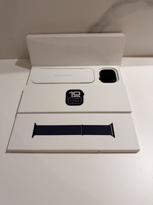 Apple Watch Series 10 46mm | Caixa + Carregador Original + Fatura