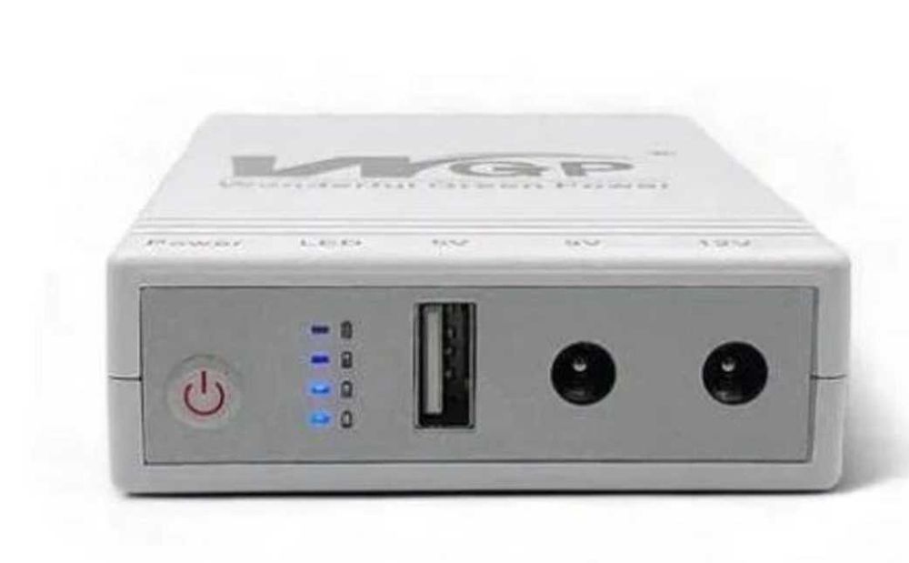 Mini UPS WGP 38w 5/9/12v 10400mAh