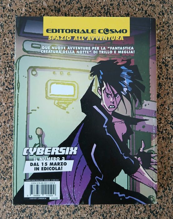 BD - CYBERSIX: Angeli e Dannati (C. Trillo & C. Meglia)