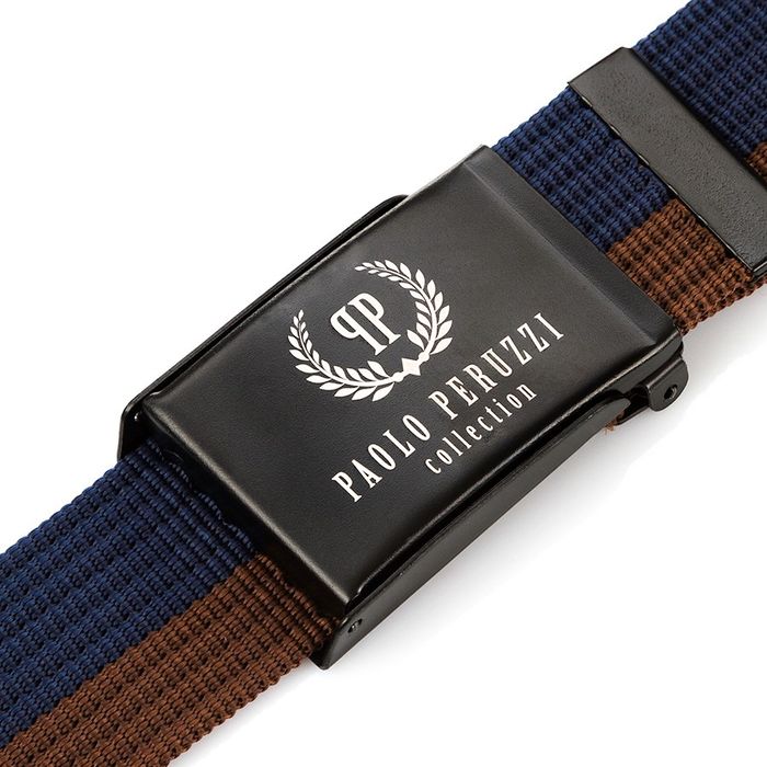pasek parciany męski paolo peruzzi pw-11-105 cm