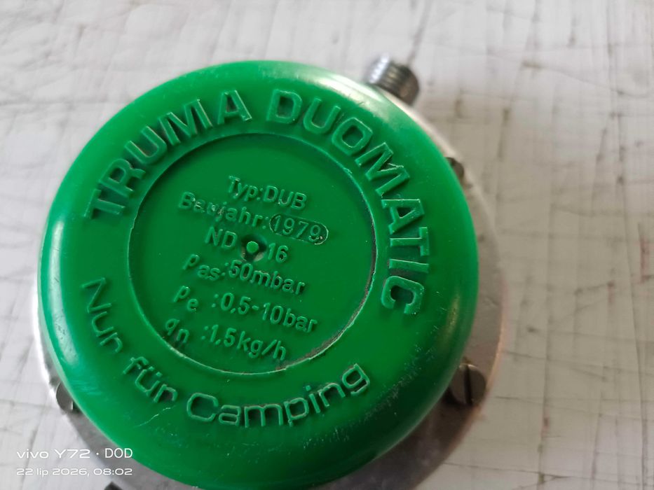Reduktor do butli gazowej Truma