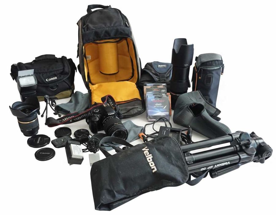 Kit fotográfico Canon