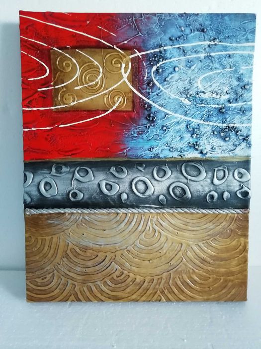 Quadro Pedritas e Corda