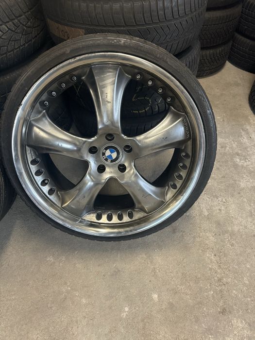 Alufelgi 22” ET45 ,5x120 , srodek centrujacy 7,2  + opony , BMW , VW
