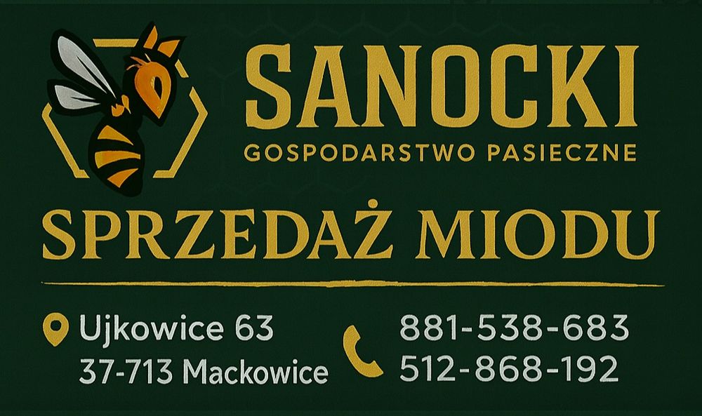 Sprzedam miód z własnej pasieki