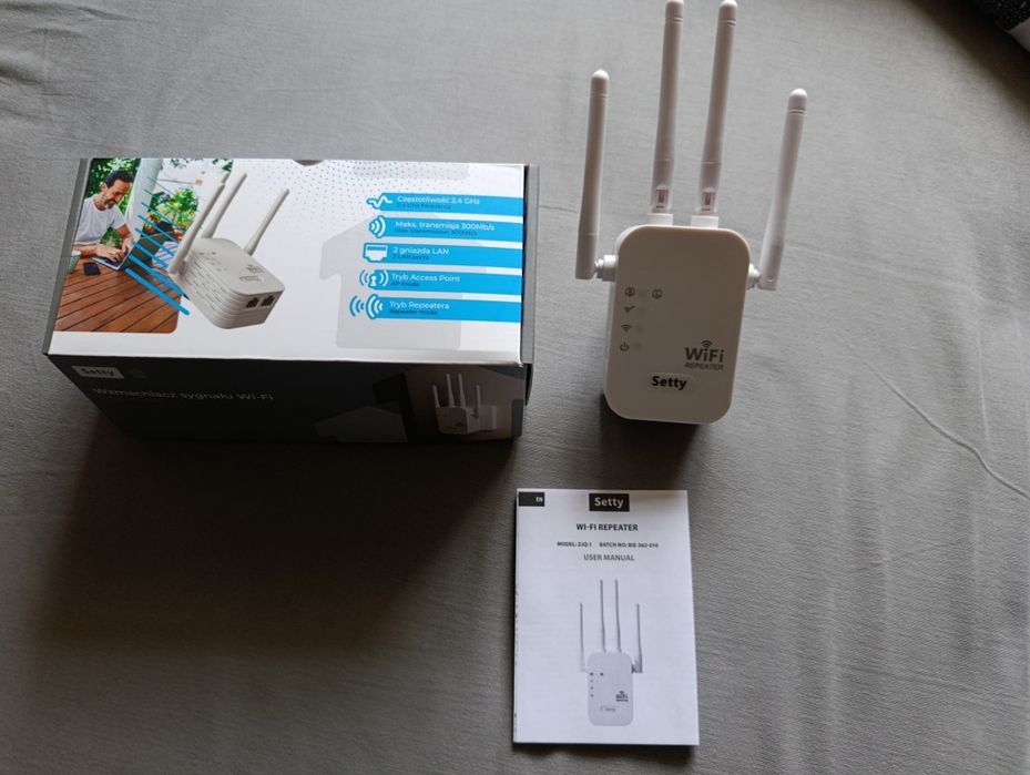 Nowy wzmacniacz sygnału Wifi