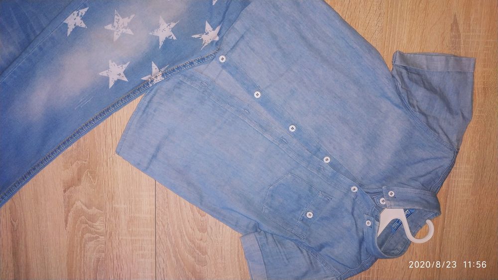 Джинсы ,брюки+ шведка для мальчика рост 128-134 про-во Турция