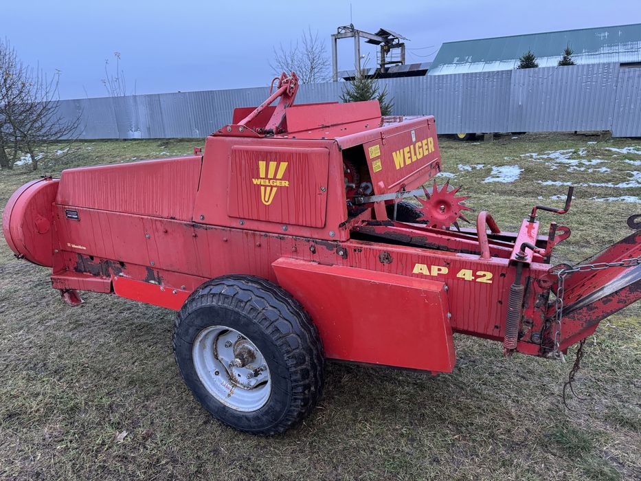 Велгер WELGER AP42 Тюкопрес Прес підбирач Пресс-подборщик (AP400,430)