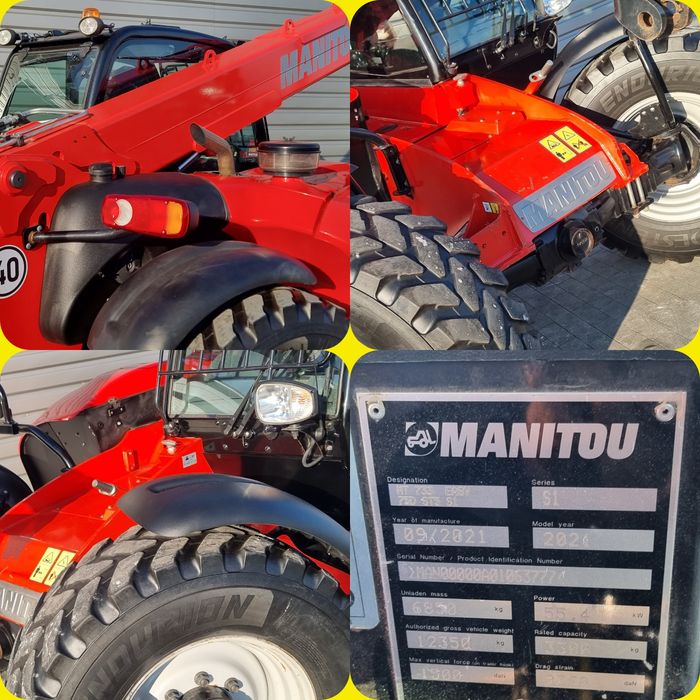 Ładowarka teleskopowa Manitou 733-21r*w oryginale*klima*zadbana*jcb456