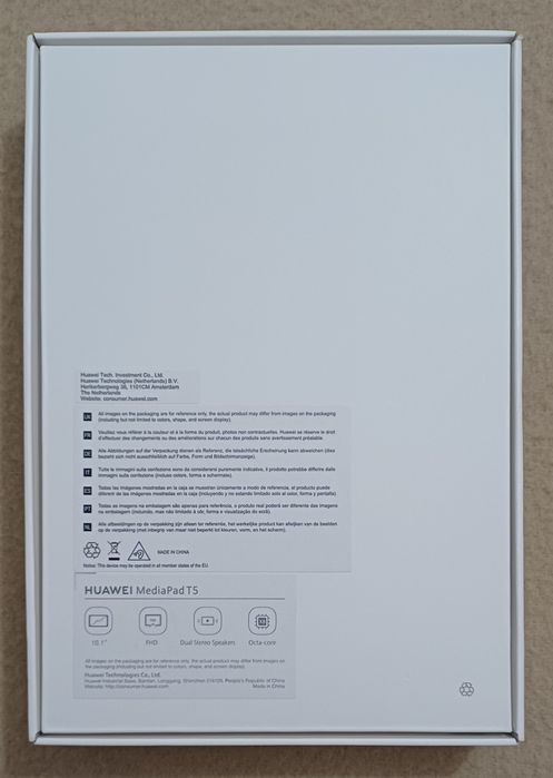 Tablet Huawei MediaPad T5 com capa NOVA437032442816768007