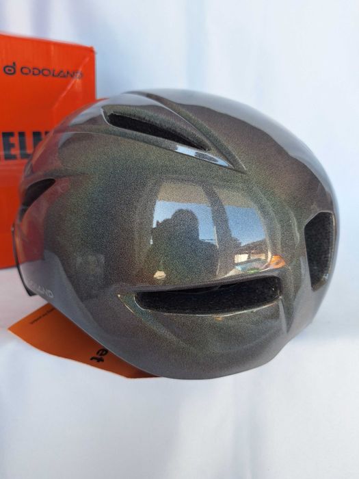 Kask rowerowy Odoland Flash HT-26 Shiny Grey L 58-62cm