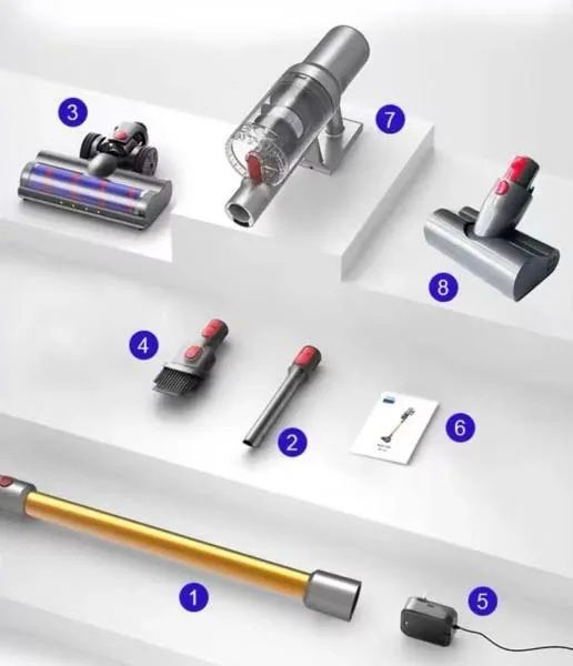 Акумуляторний ручний пилосос ABIR VC205