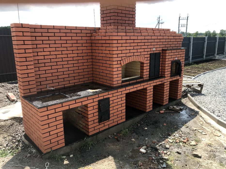 Барбекю мангал альтанка коптильні печі тандири