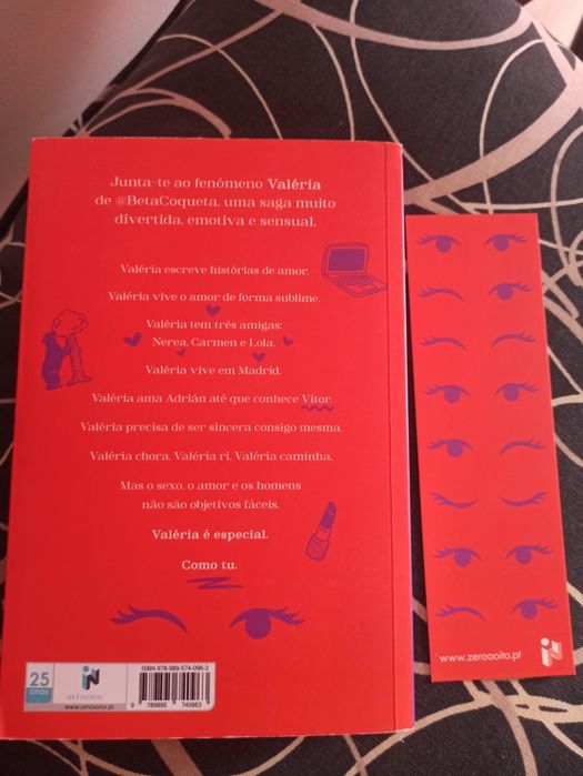 Varia livros da Valéria