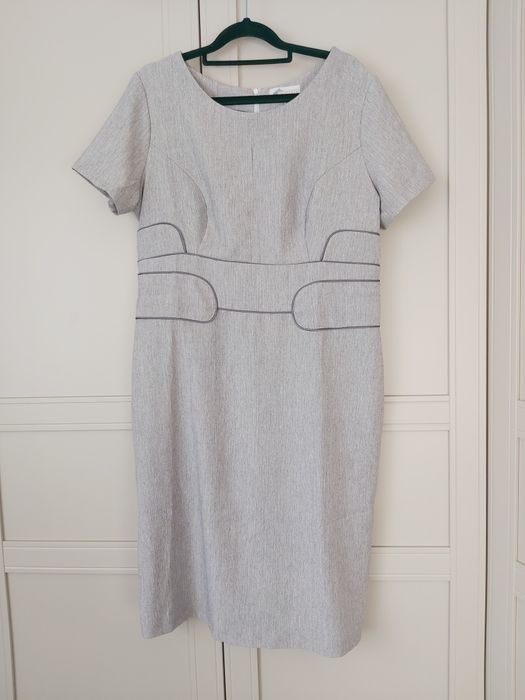 Damska szara sukienka / Martex / 46