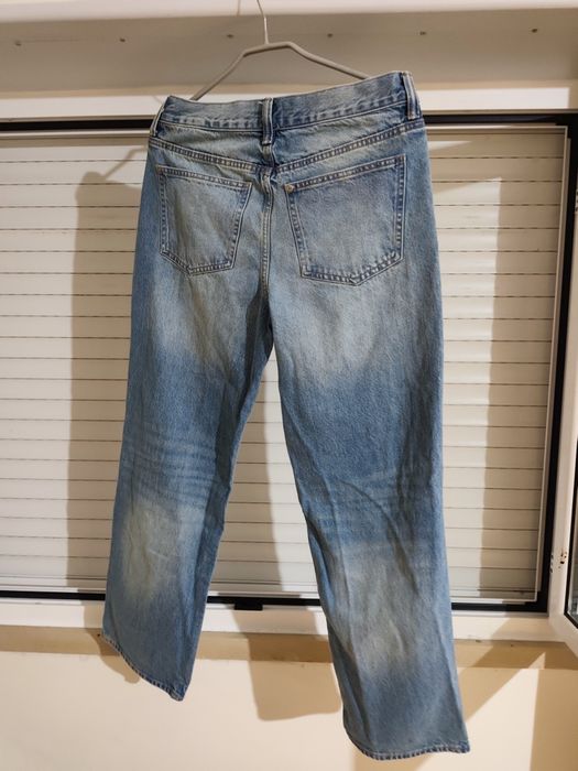 Calças de ganga Straight Relaxed Fit H&M