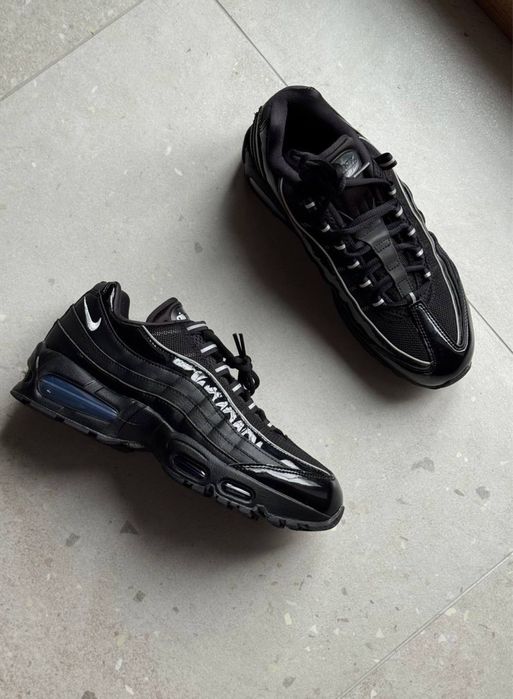 Оригинал Nike Air Max 95 OG ‘Black Patent’ (IB6397 001) черние найк аир макс