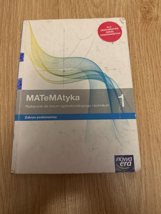 Podręcznik - Matematyka - Nowa Era