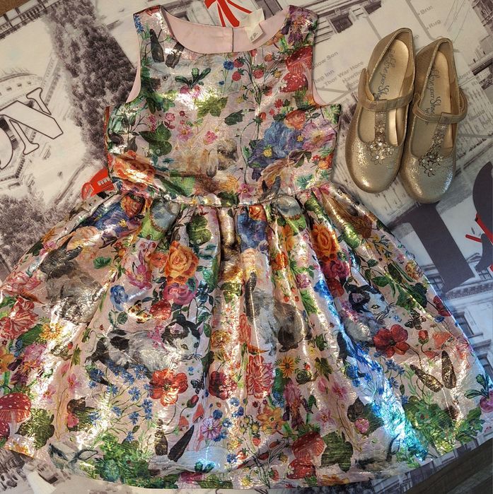 Святкові сукні та туфлі Next, H&M, Gymboree
