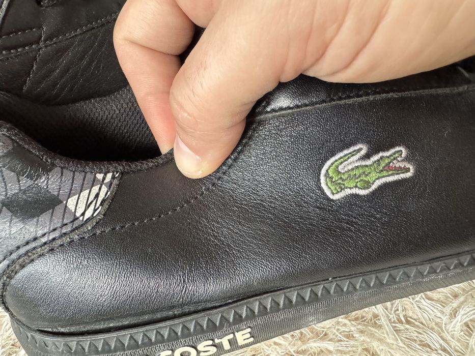 Buty czarne męskie Lacoste rozmiar 42