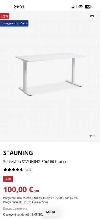 Secretaria 160x80