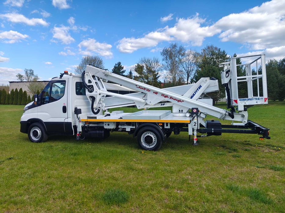 Zwyżka Podnośnik Koszowy Iveco Daily VI 2.3 Multitel HX200 20 Metrów UDT