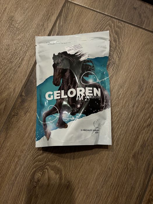 Nowy Geloren HA żelki na stawy dla koni jabłkowe 450g / 60 szt.