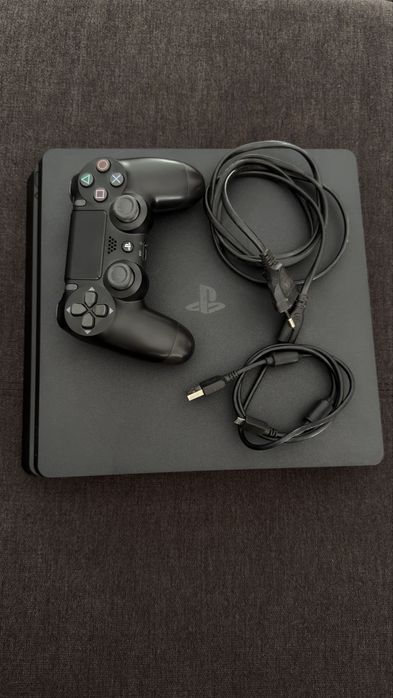 Bundle PS4 Slim 1TB "Como Nova" + Caixa Original + FIFA 20 | Pouco Uso